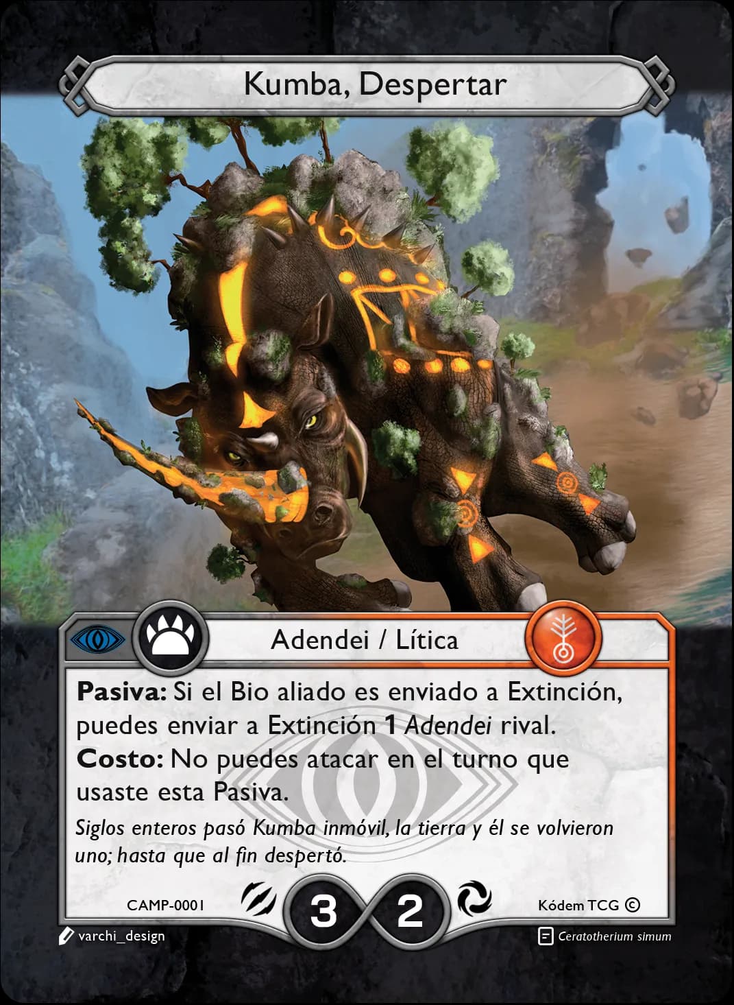Kumba, Despertar