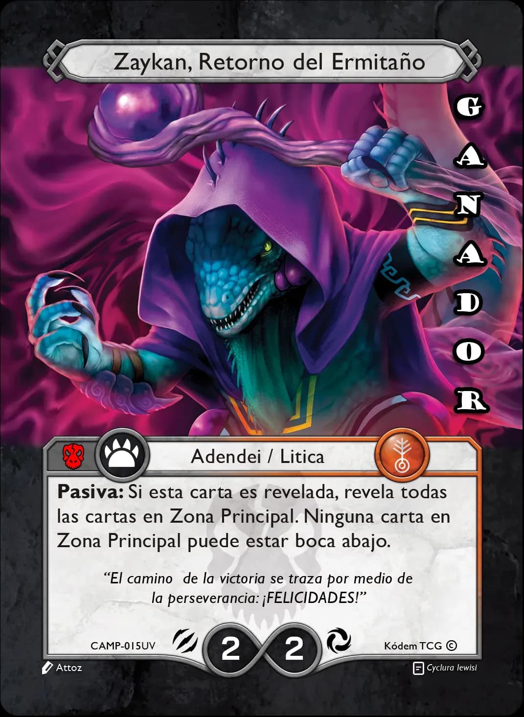 Zaykan, Retorno del Ermitaño