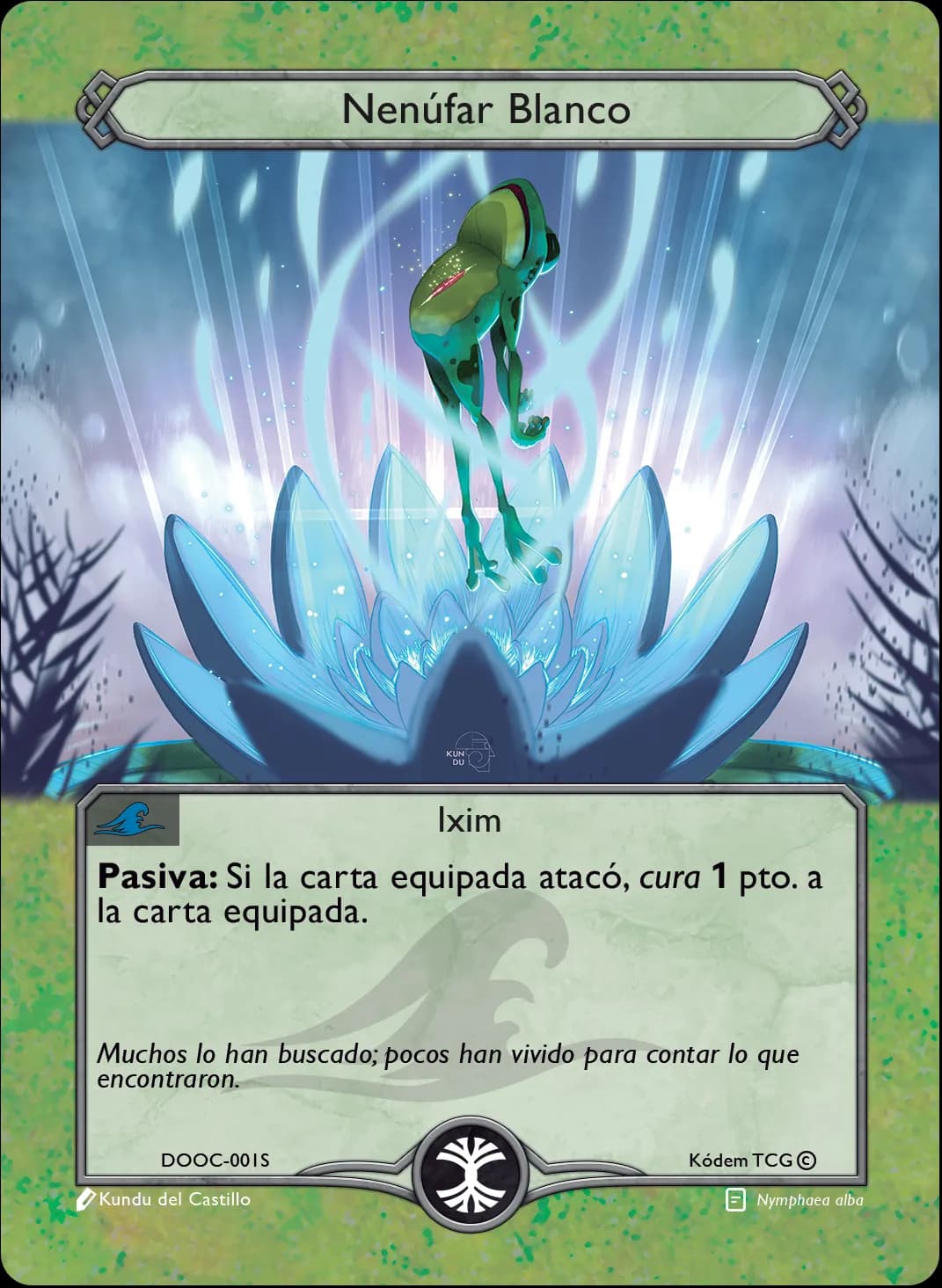 Nenufar Blanco