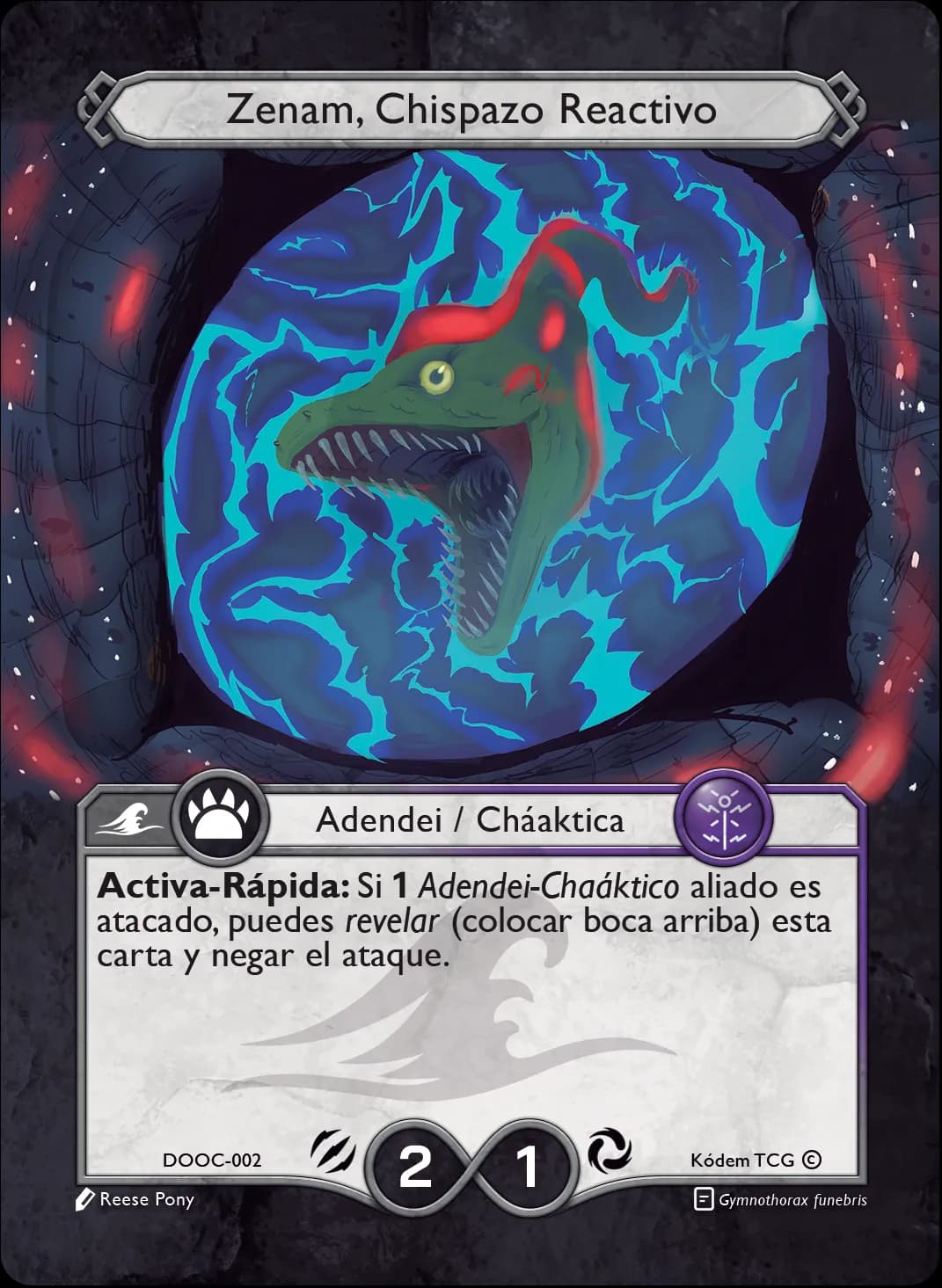 Zenam, Chispazo Reactivo