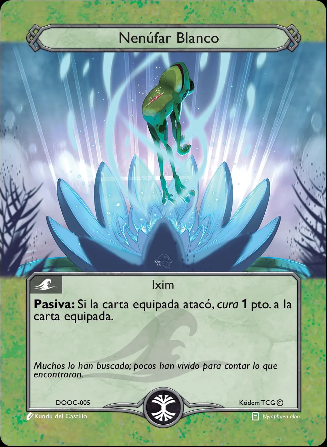 Nenufar Blanco