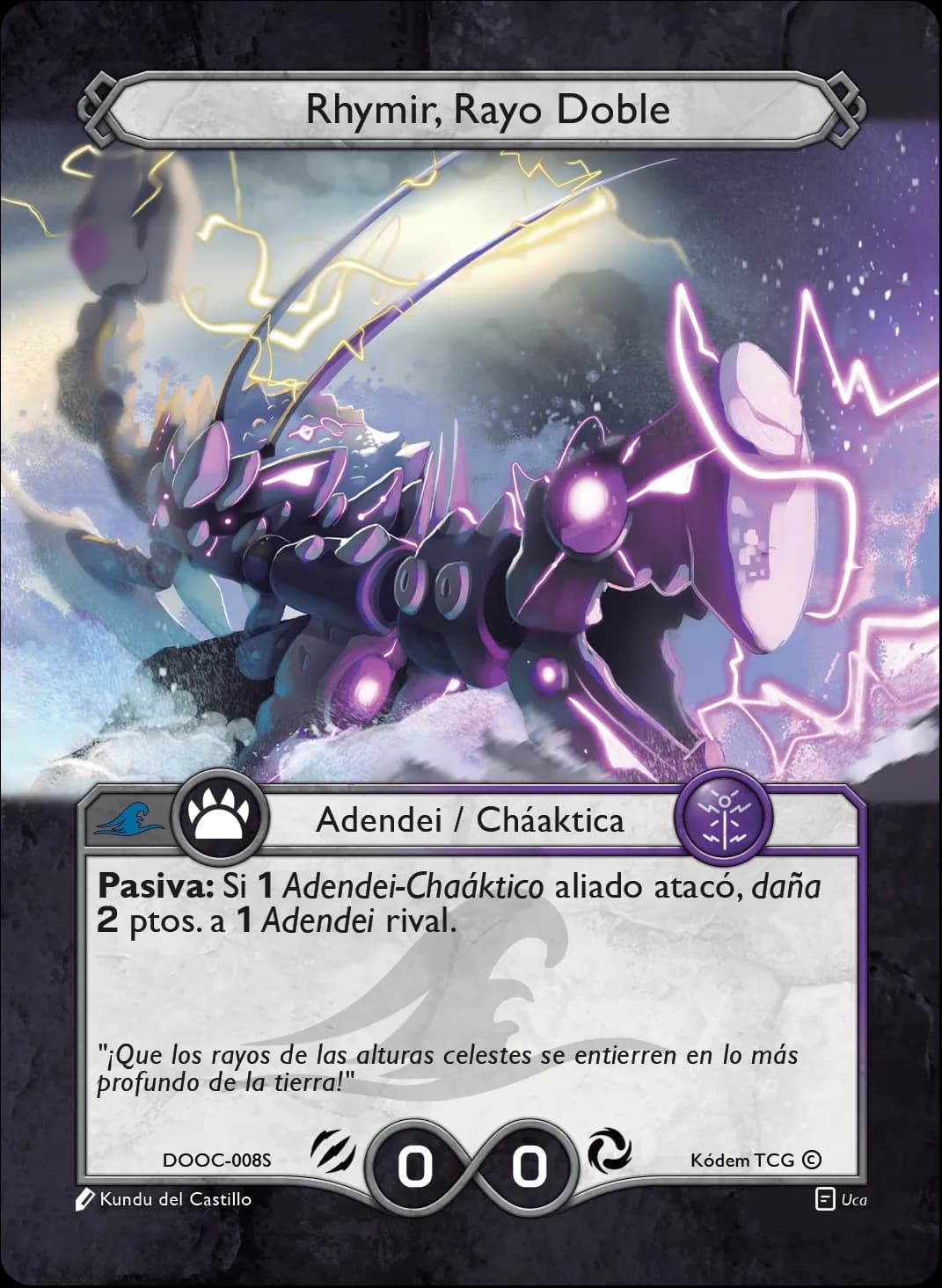 Rhymir, Rayo Doble