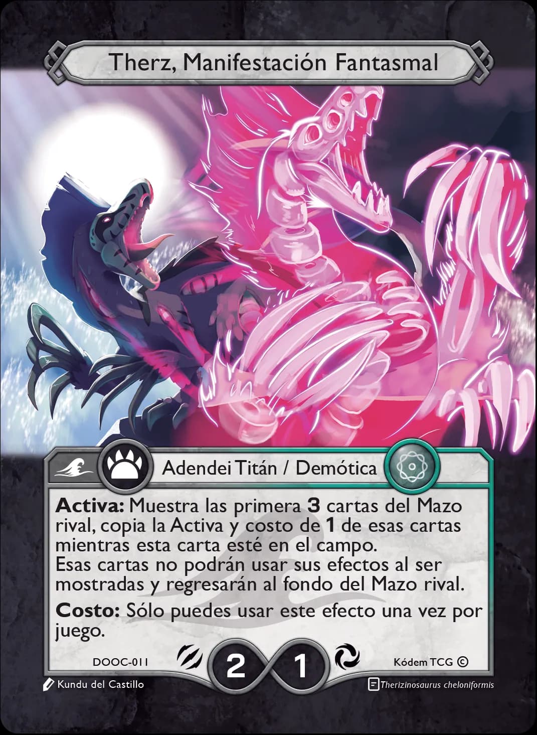 Therz, Manifestacion Fantasmal