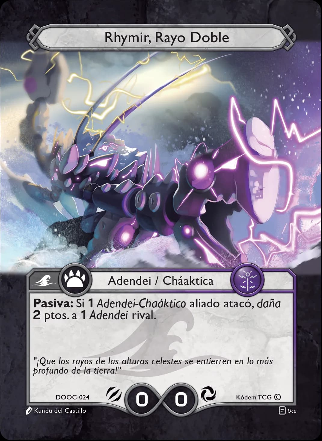 Rhymir, Rayo Doble