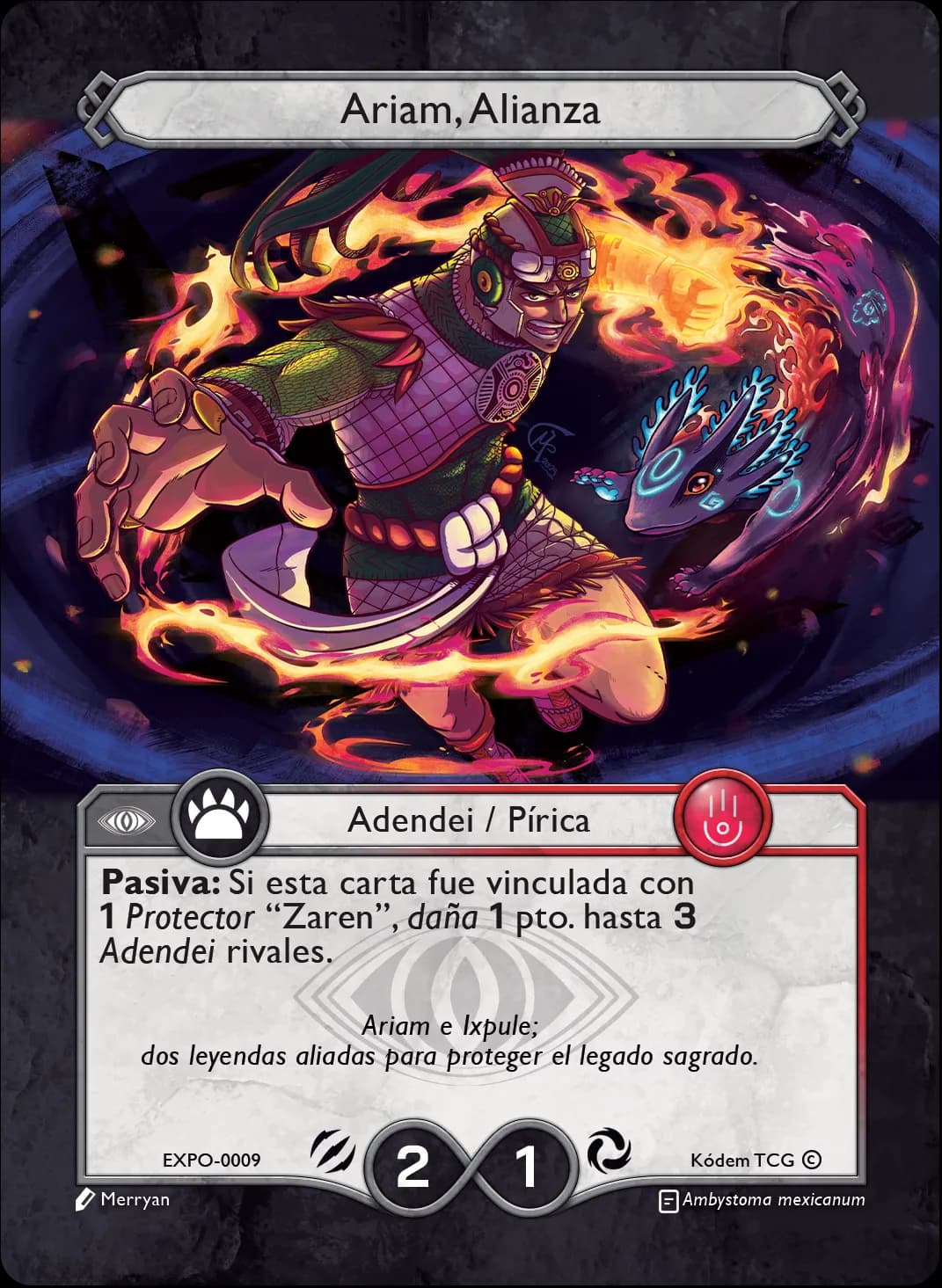 Ariam, Alianza