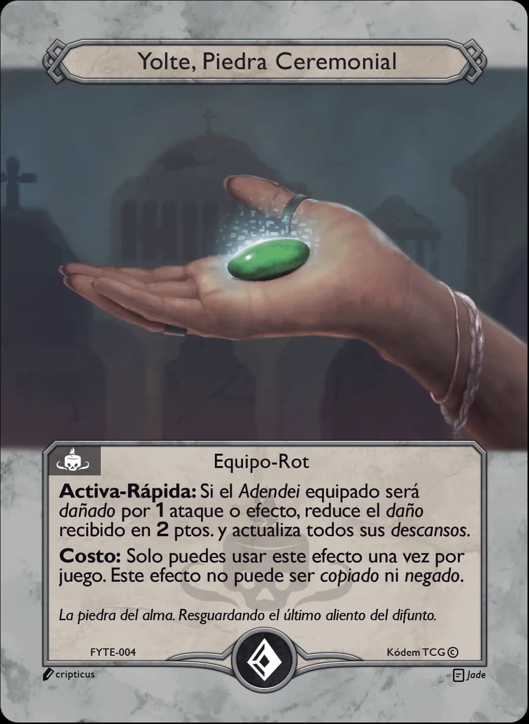 Yolte, Piedra Ceremonial
