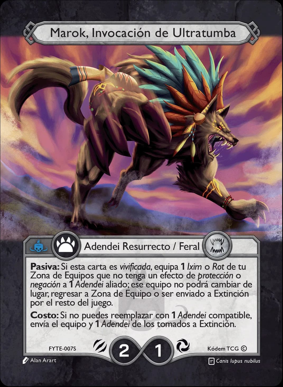 Marok, Invocacion de Ultratumba