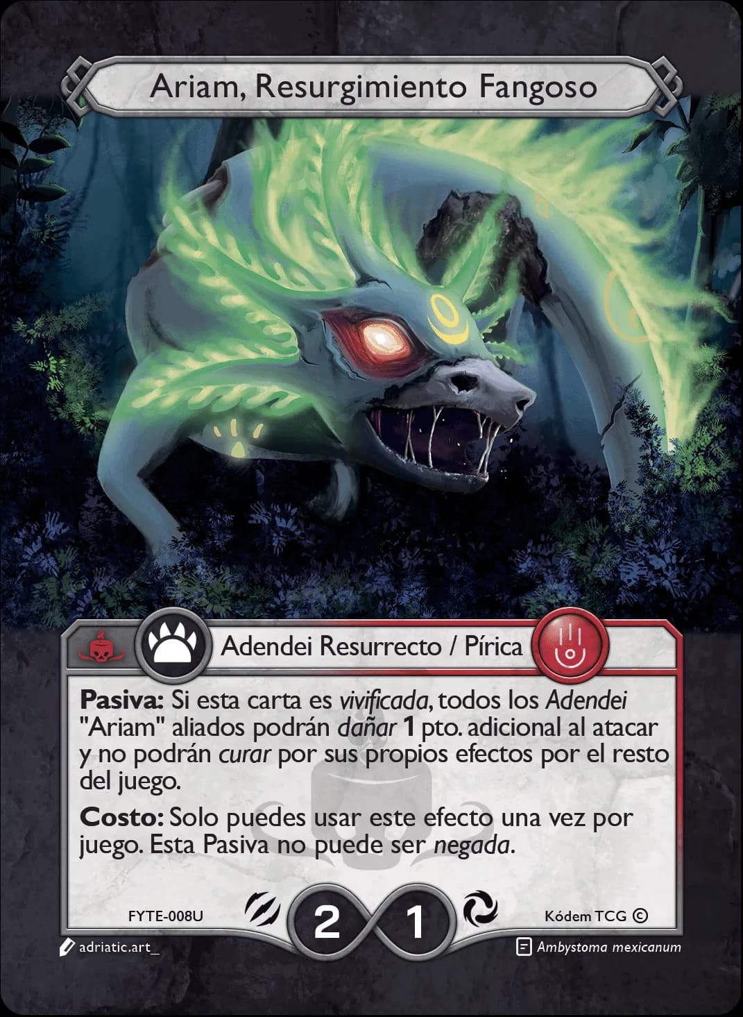 Ariam, Resurgimiento Fangoso