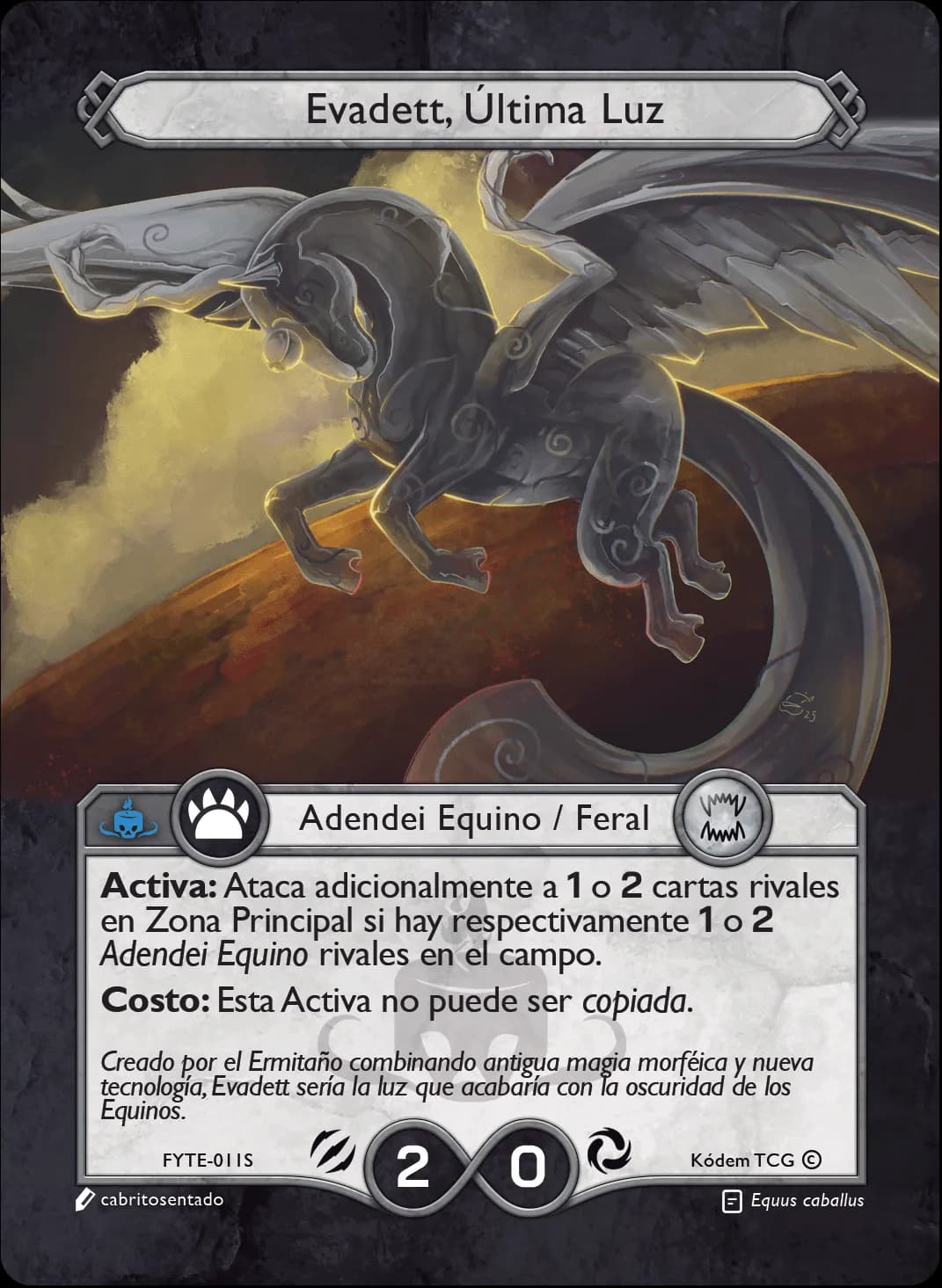 Evadett, Ultima Luz