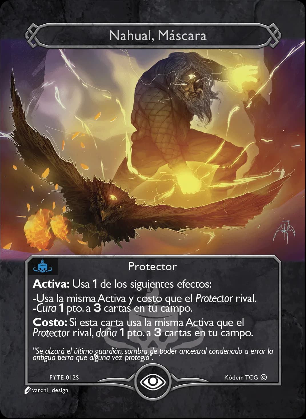 Nahual, Mascara