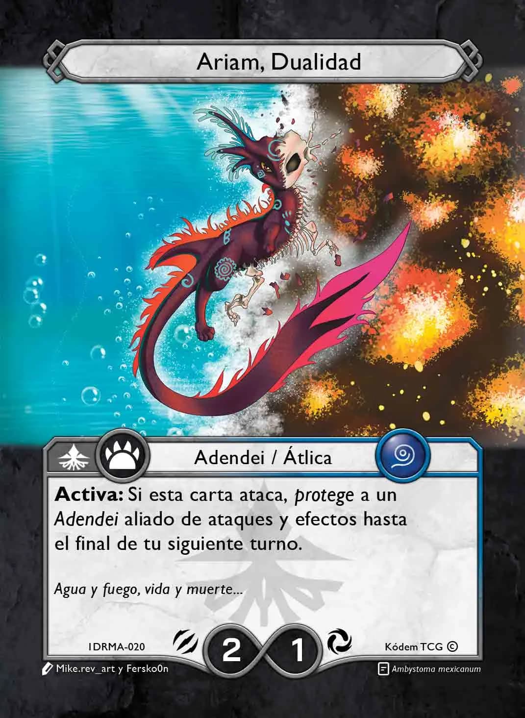 Ariam, Dualidad