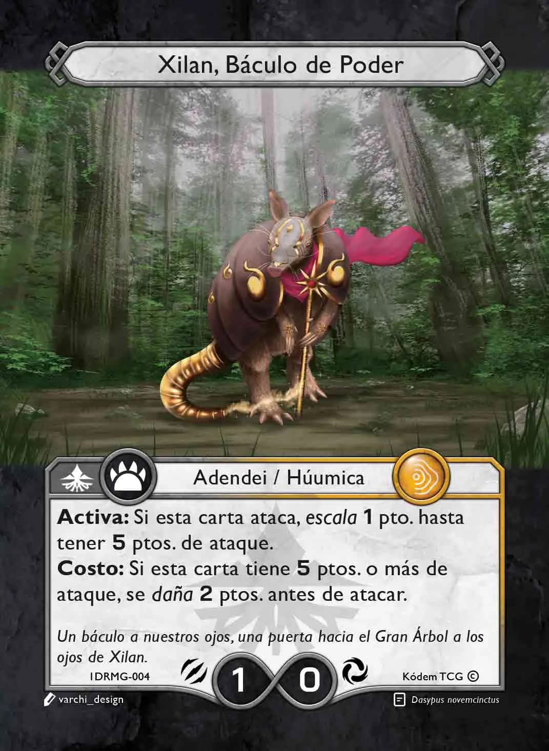 Xilan, Baculo de Poder