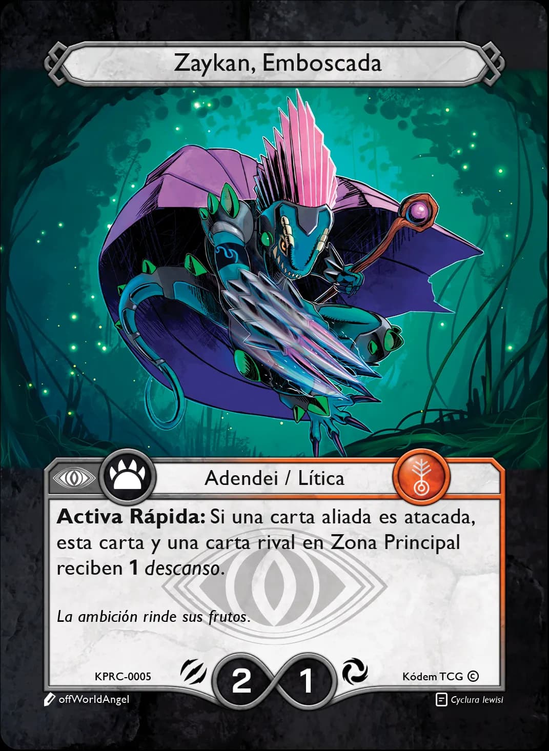 Zaykan, Emboscada