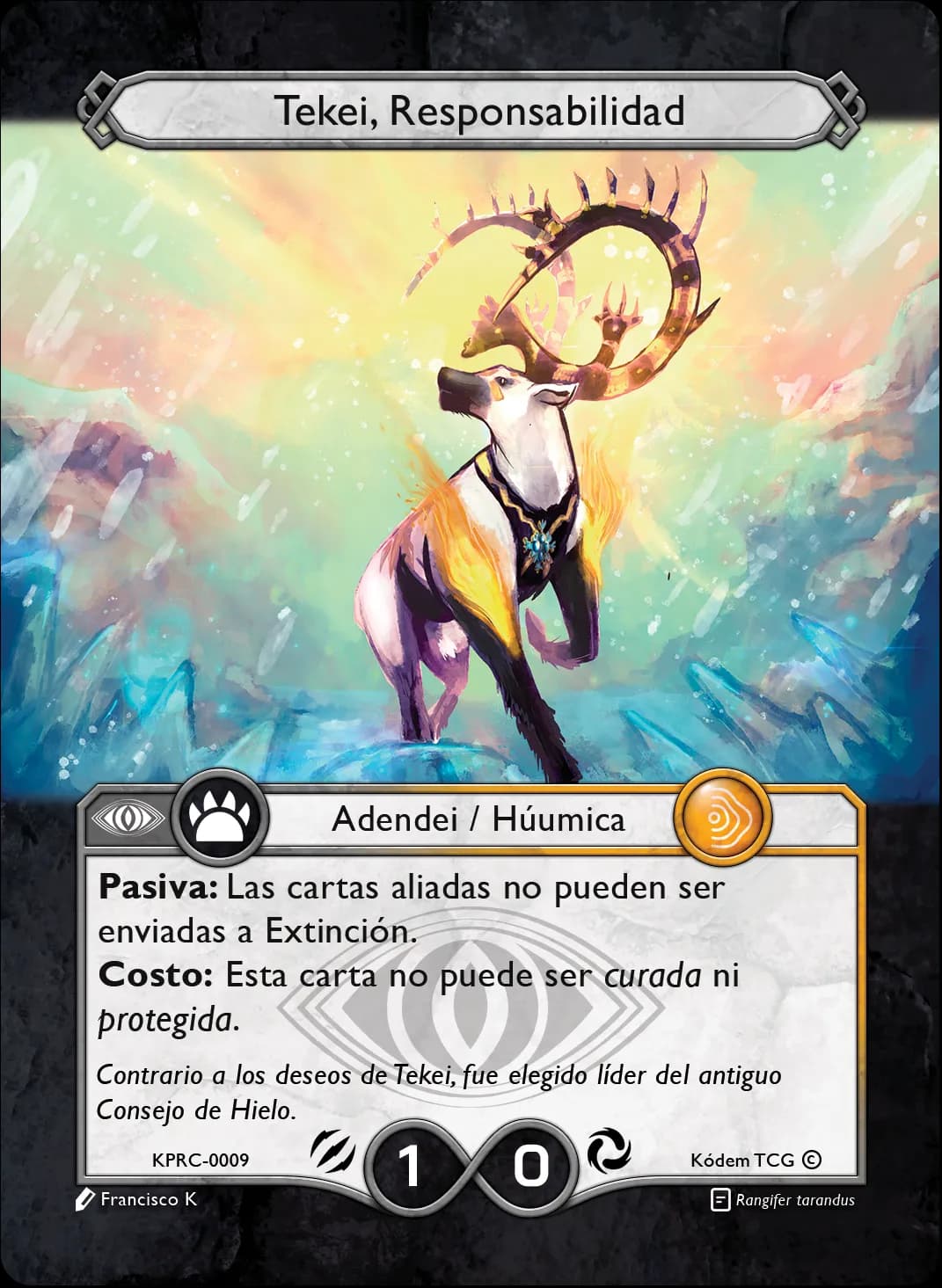 Tekei, Responsabilidad