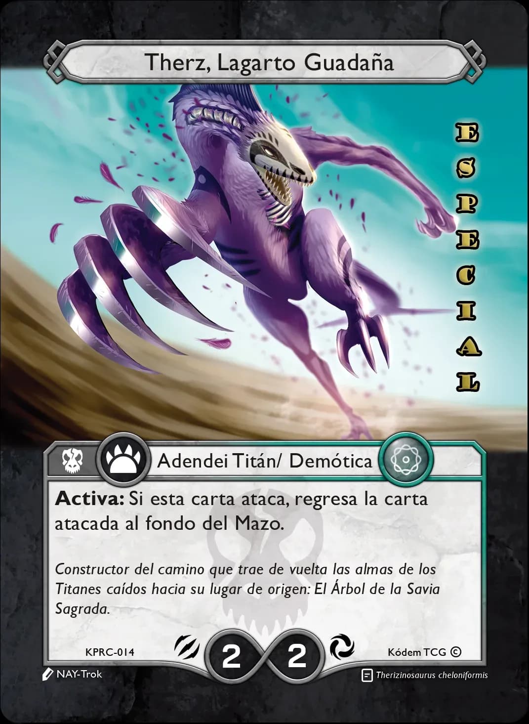 Therz, Lagarto Guadaña