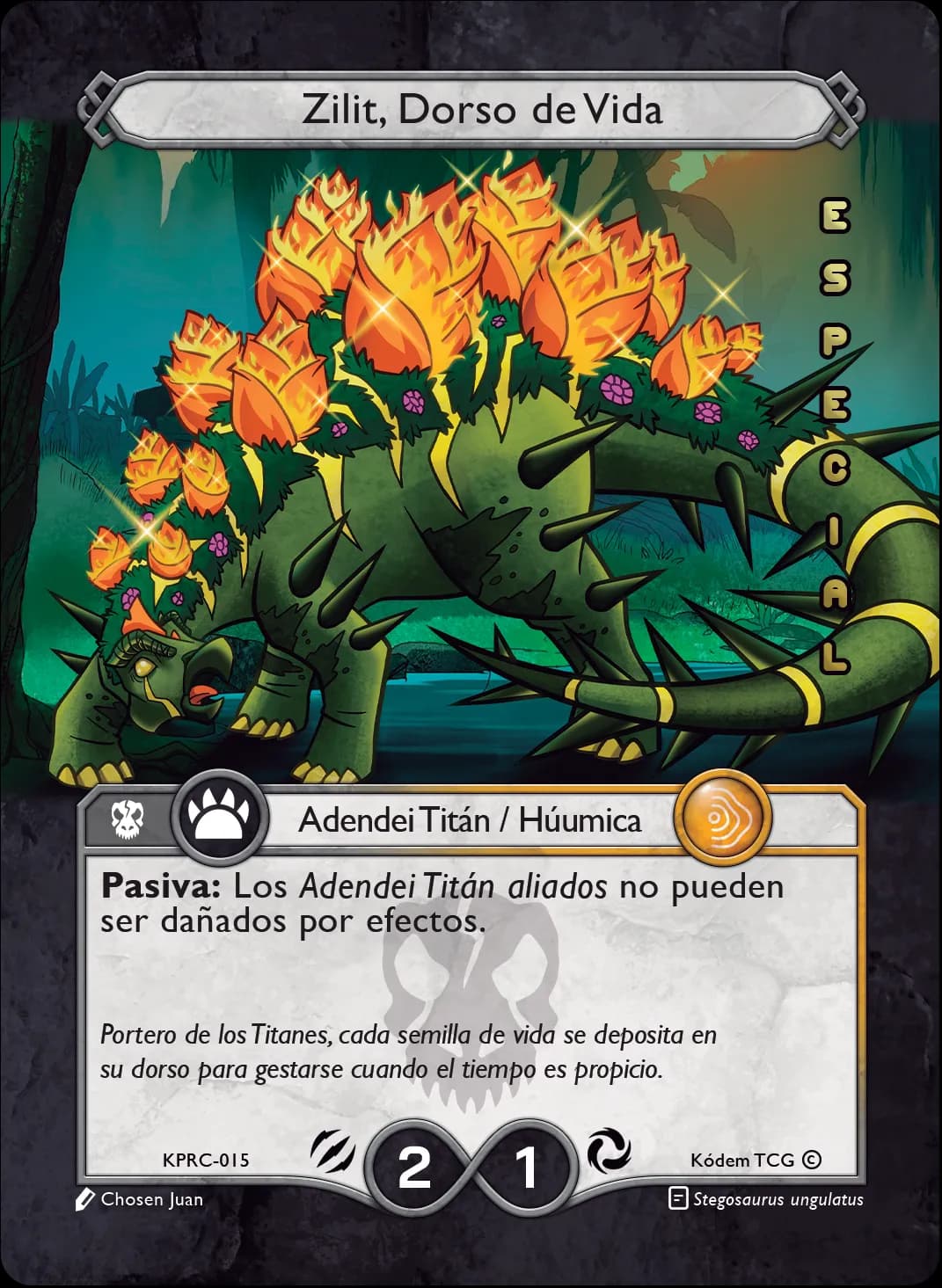 Zilit, Dorso de Vida