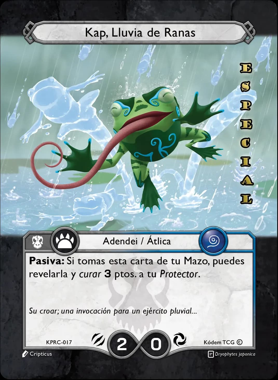 Kap, Lluvia de Ranas