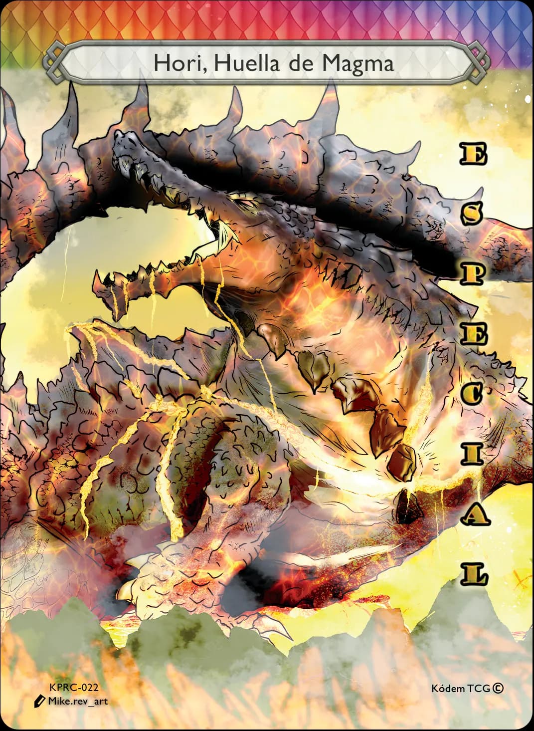 Hori, Huella de Magma