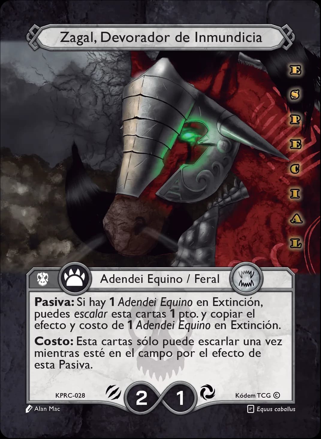 Zagal, Devorador de Inmundicia