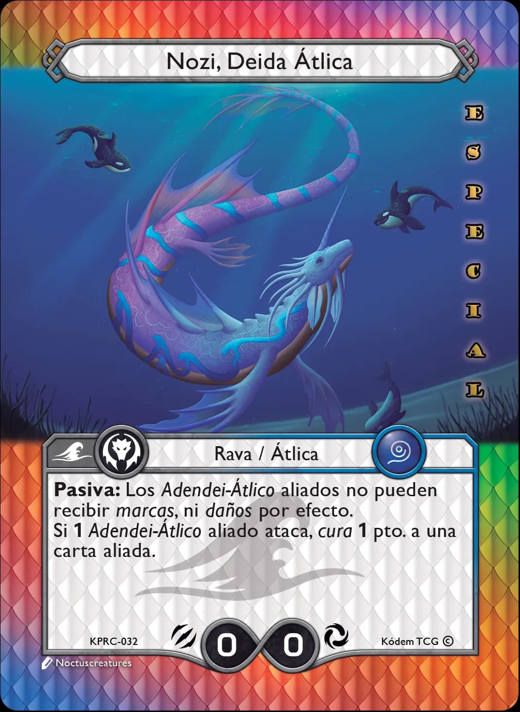 Nozi, Deidad Atlica