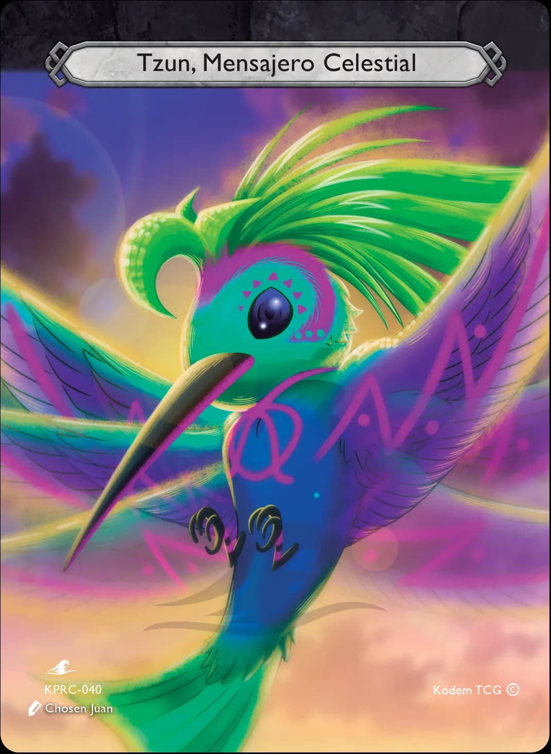 Tzun, Mensajero Celestial