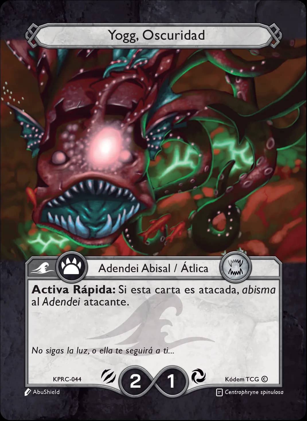 Yogg, Oscuridad