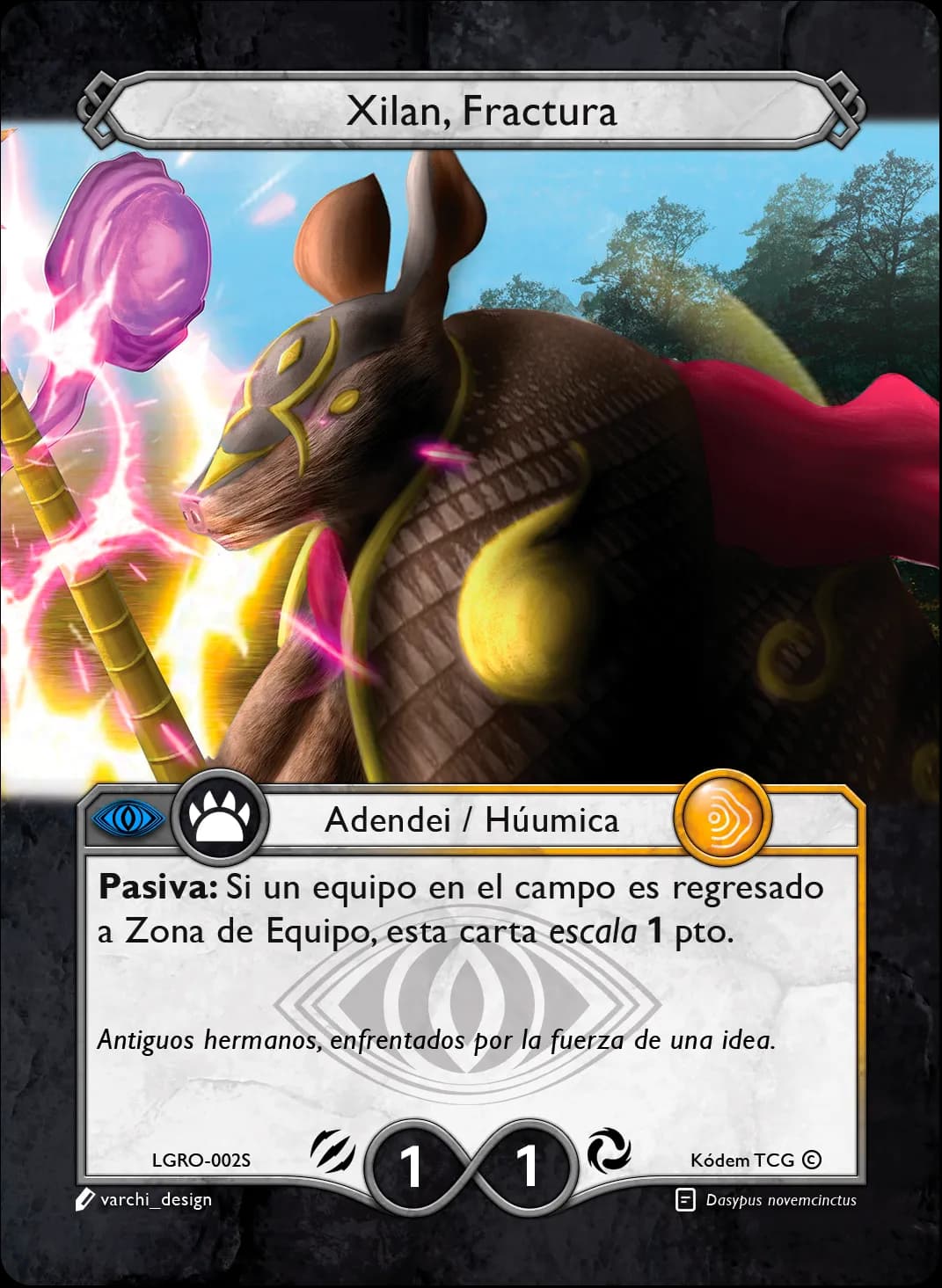 Xilan, Fractura