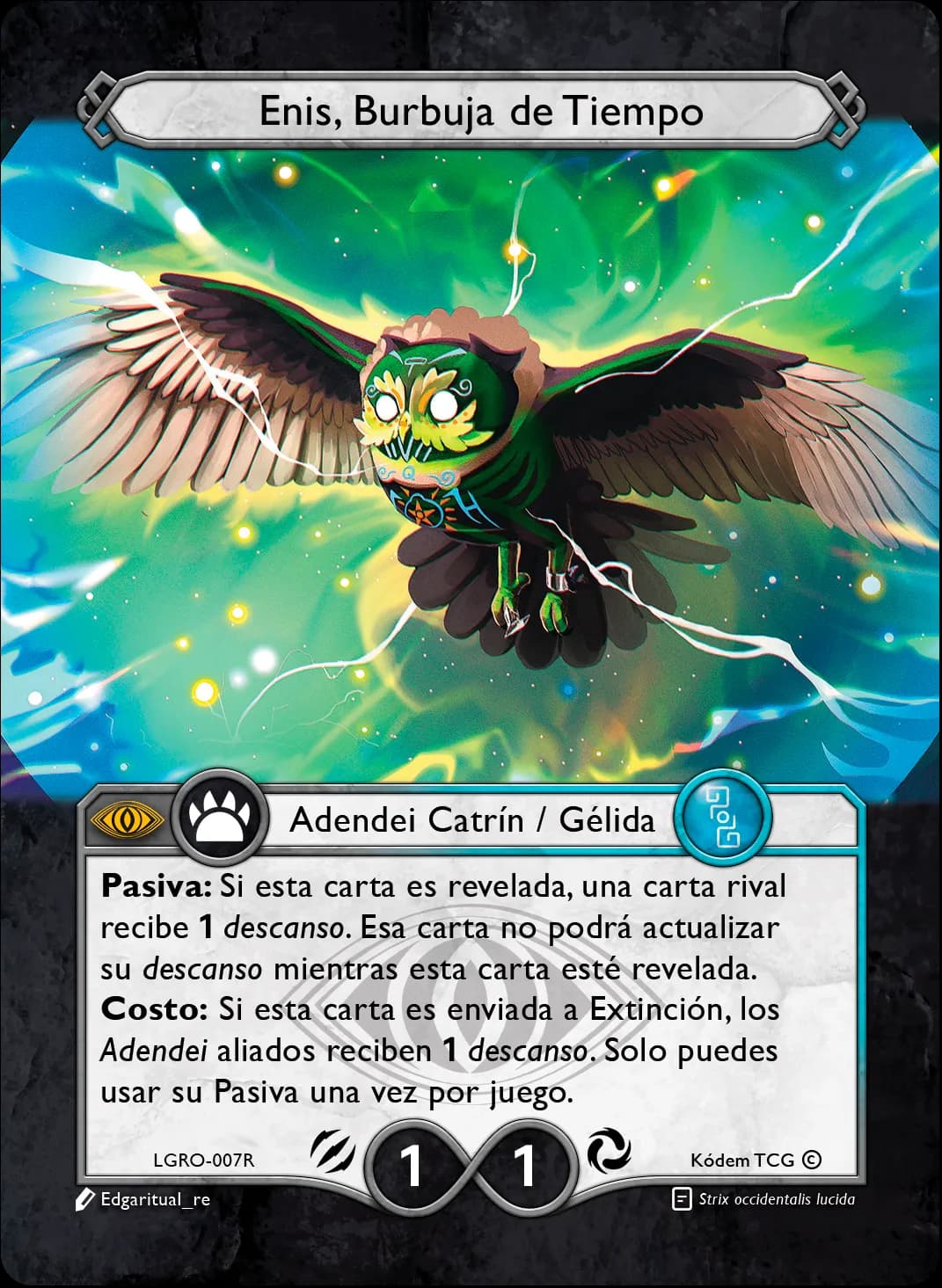 Enis, Burbuja de Tiempo