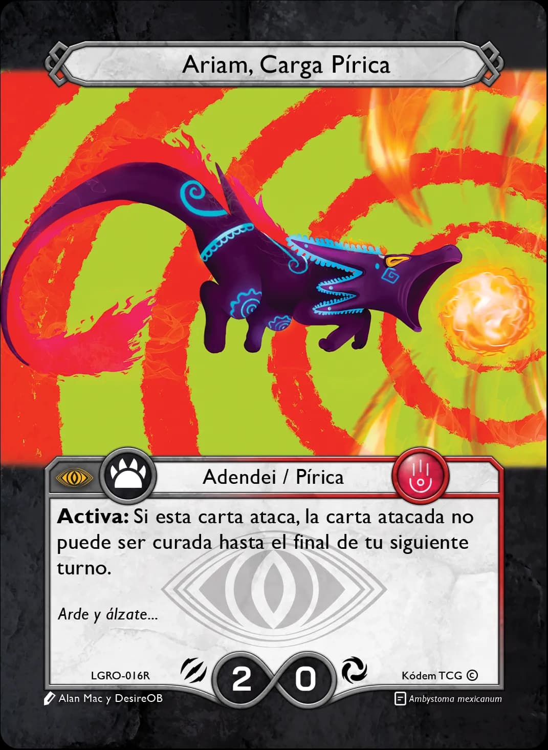 Ariam, Carga Pirica