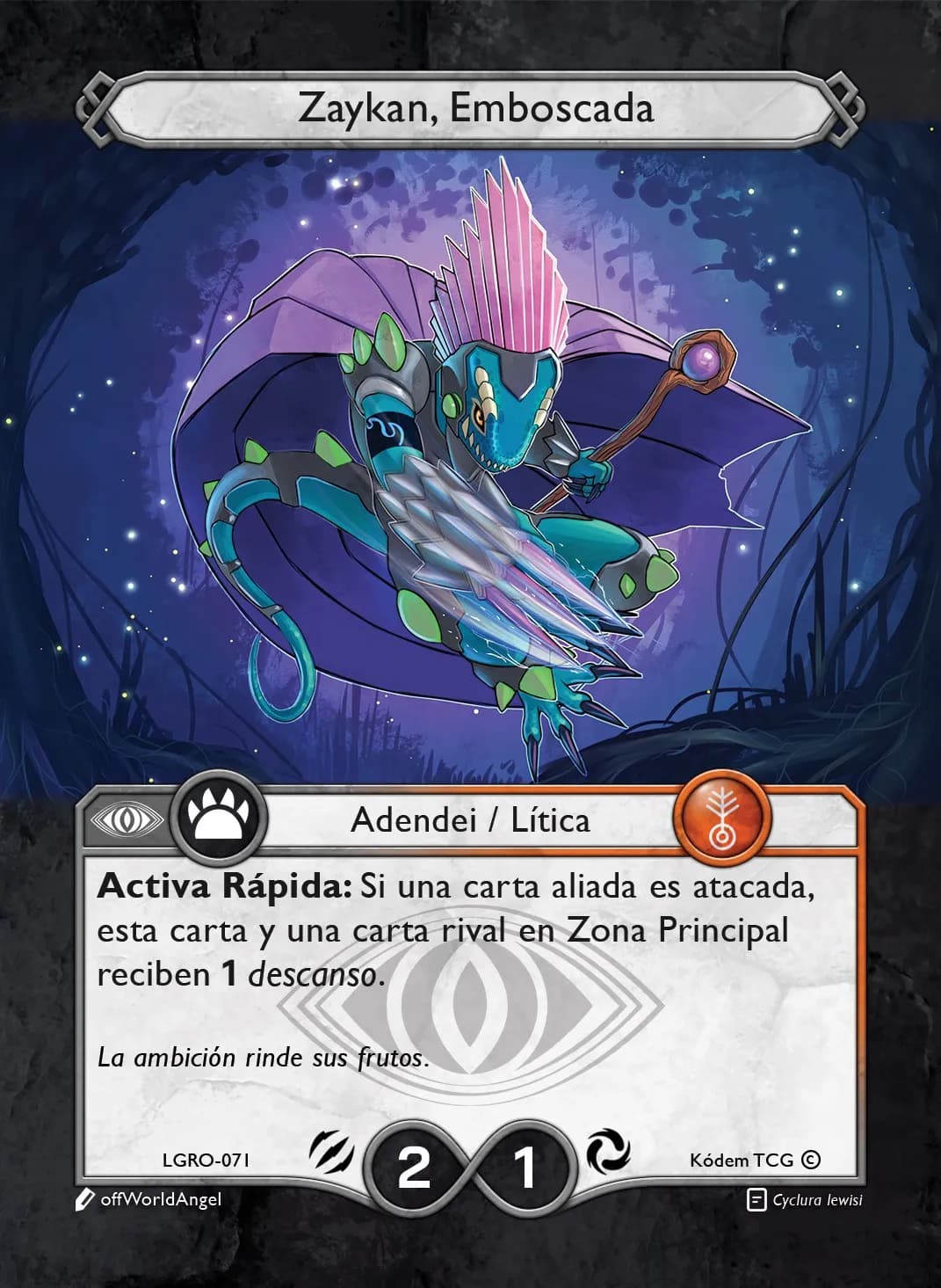 Zaykan, Emboscada