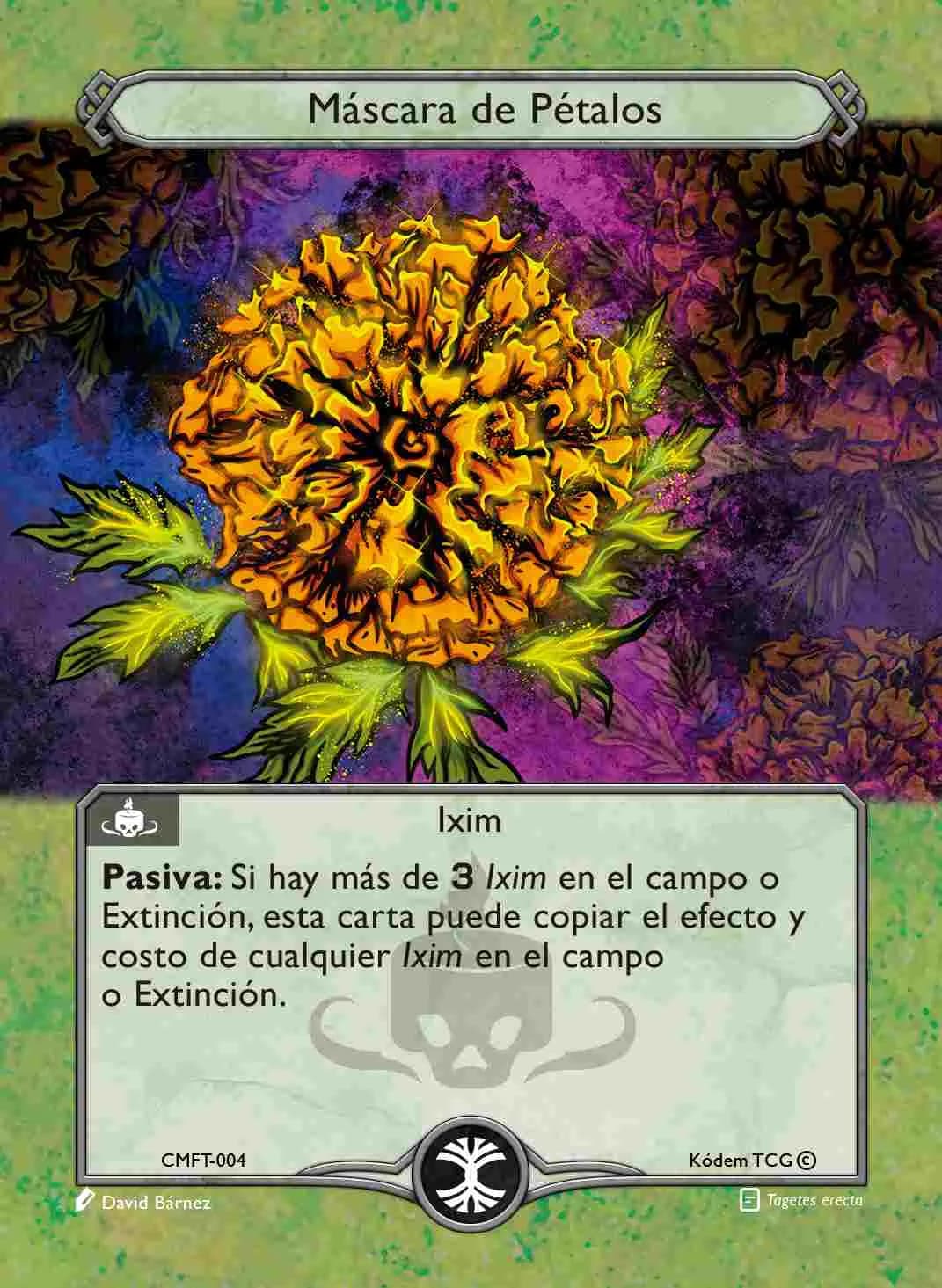Mascara de Petalos