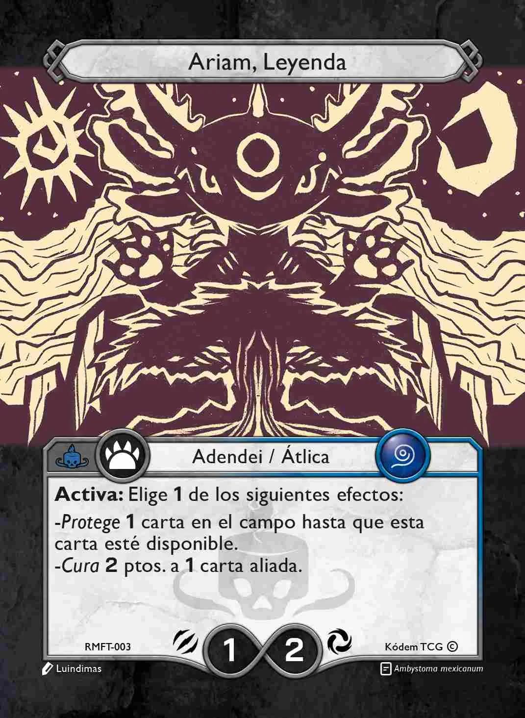 Ariam, Leyenda
