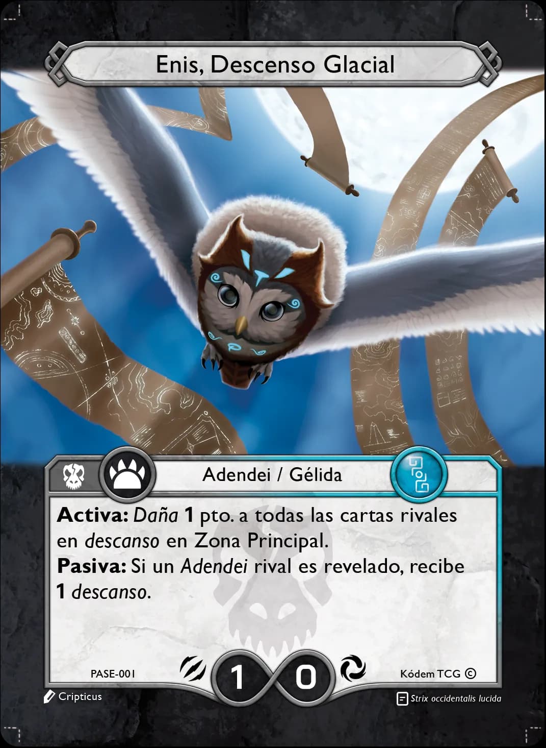 Enis, Descenso Glacial