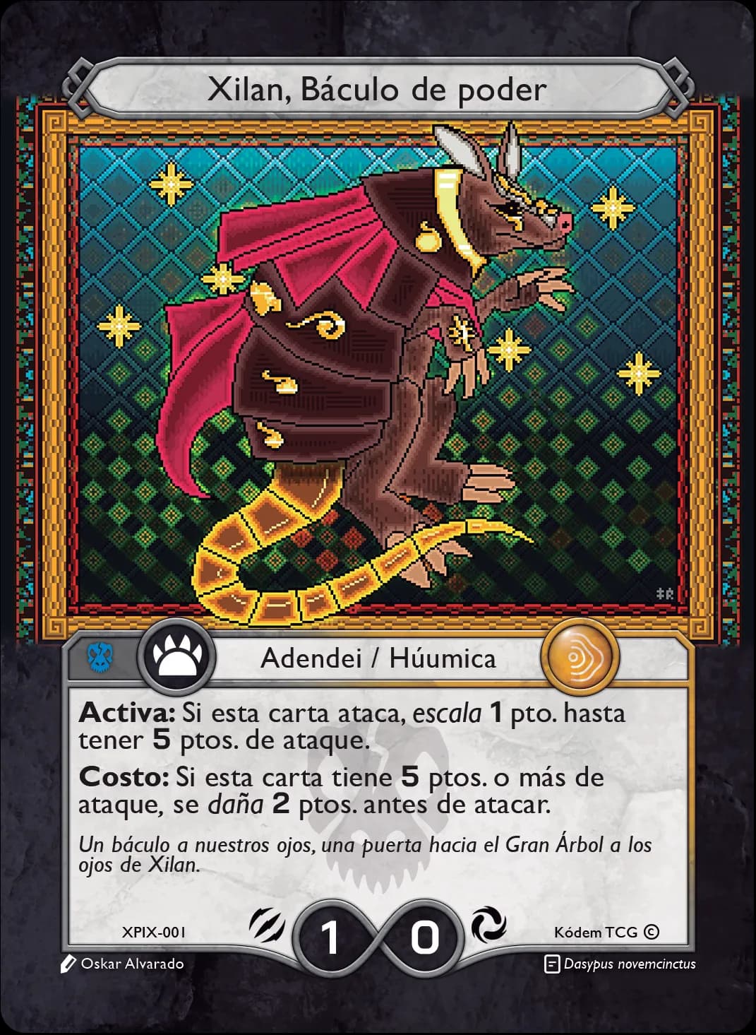 Xilan, Baculo de Poder