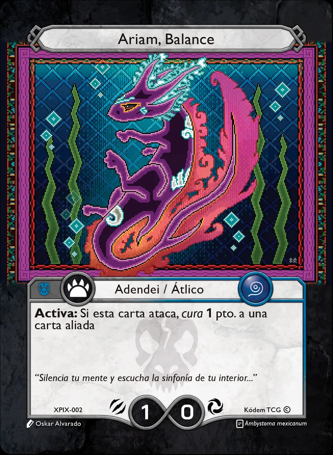 Ariam, Balance