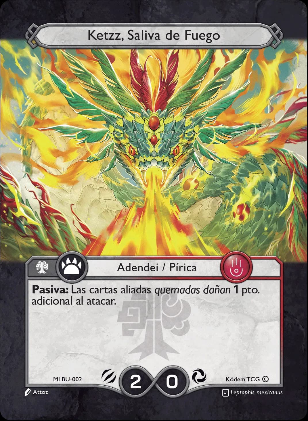 Ketzz, Saliva de Fuego