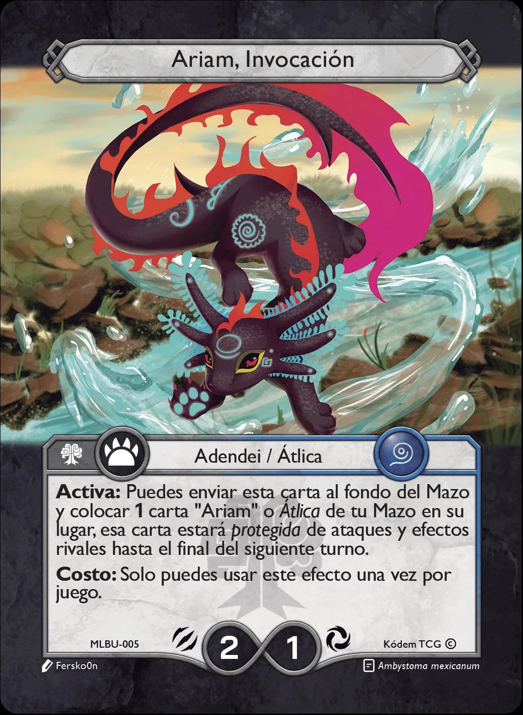Ariam, Invocacion