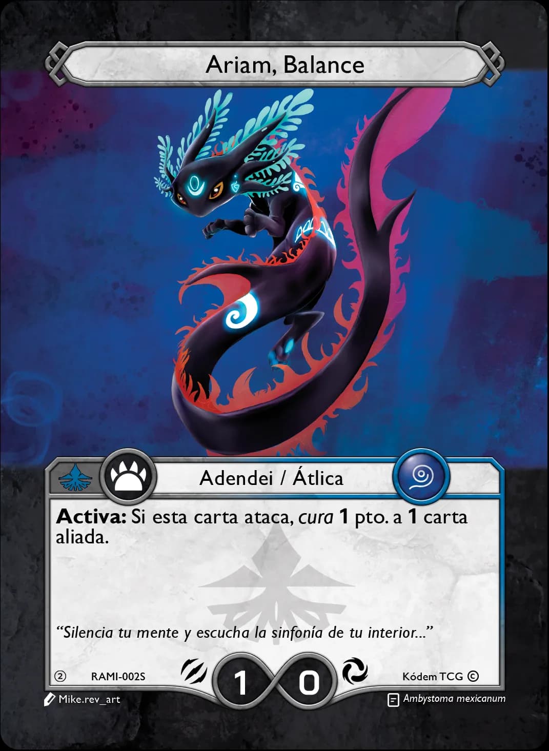 Ariam, Balance