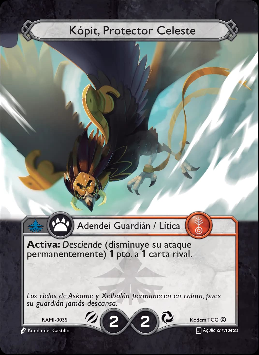Kopit, Protector Celeste