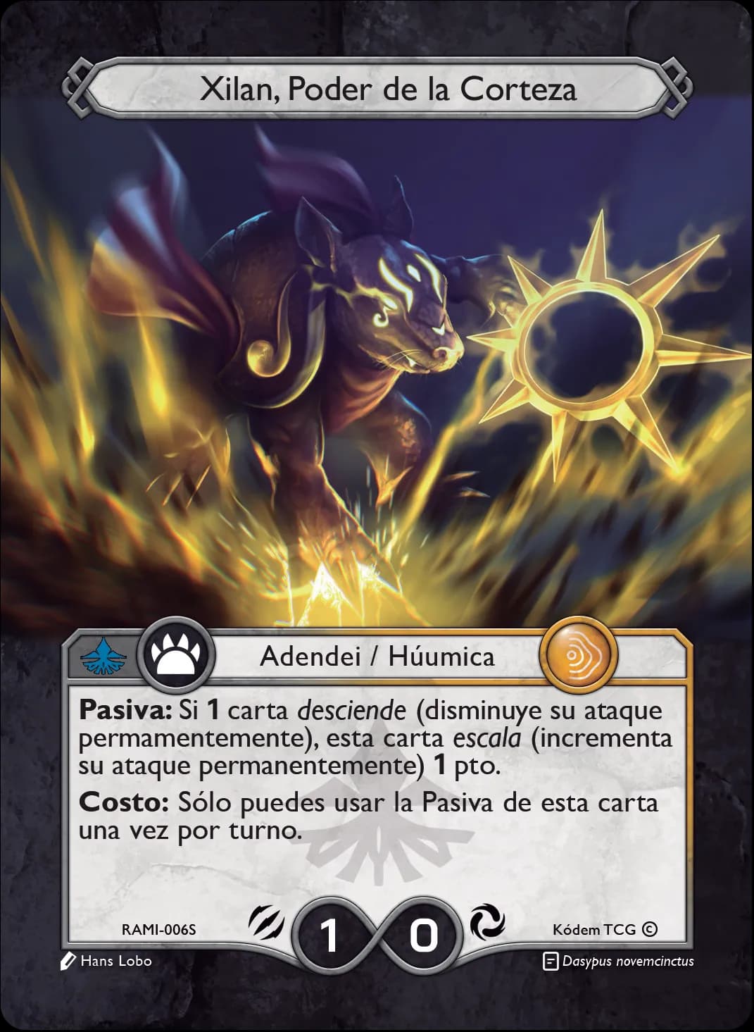 Xilan, Poder de la Corteza