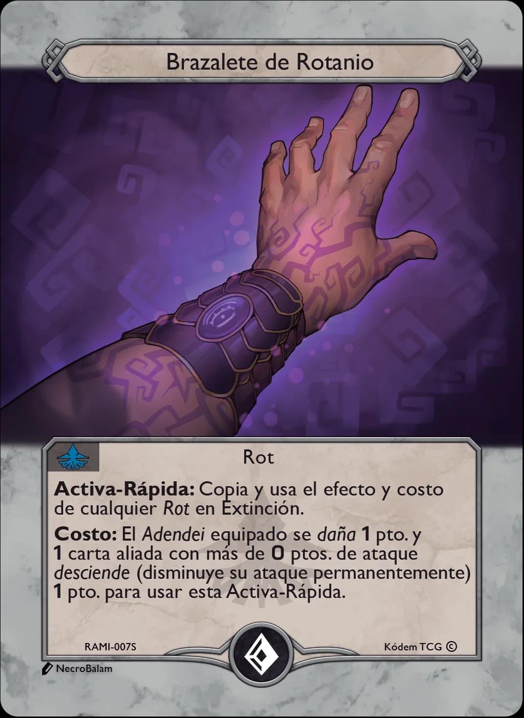 Brazalete de Rotanio