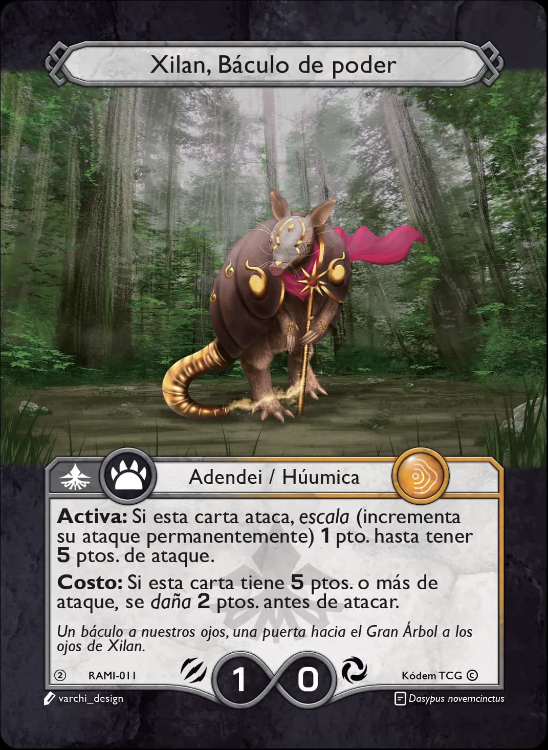 Xilan, Baculo de Poder