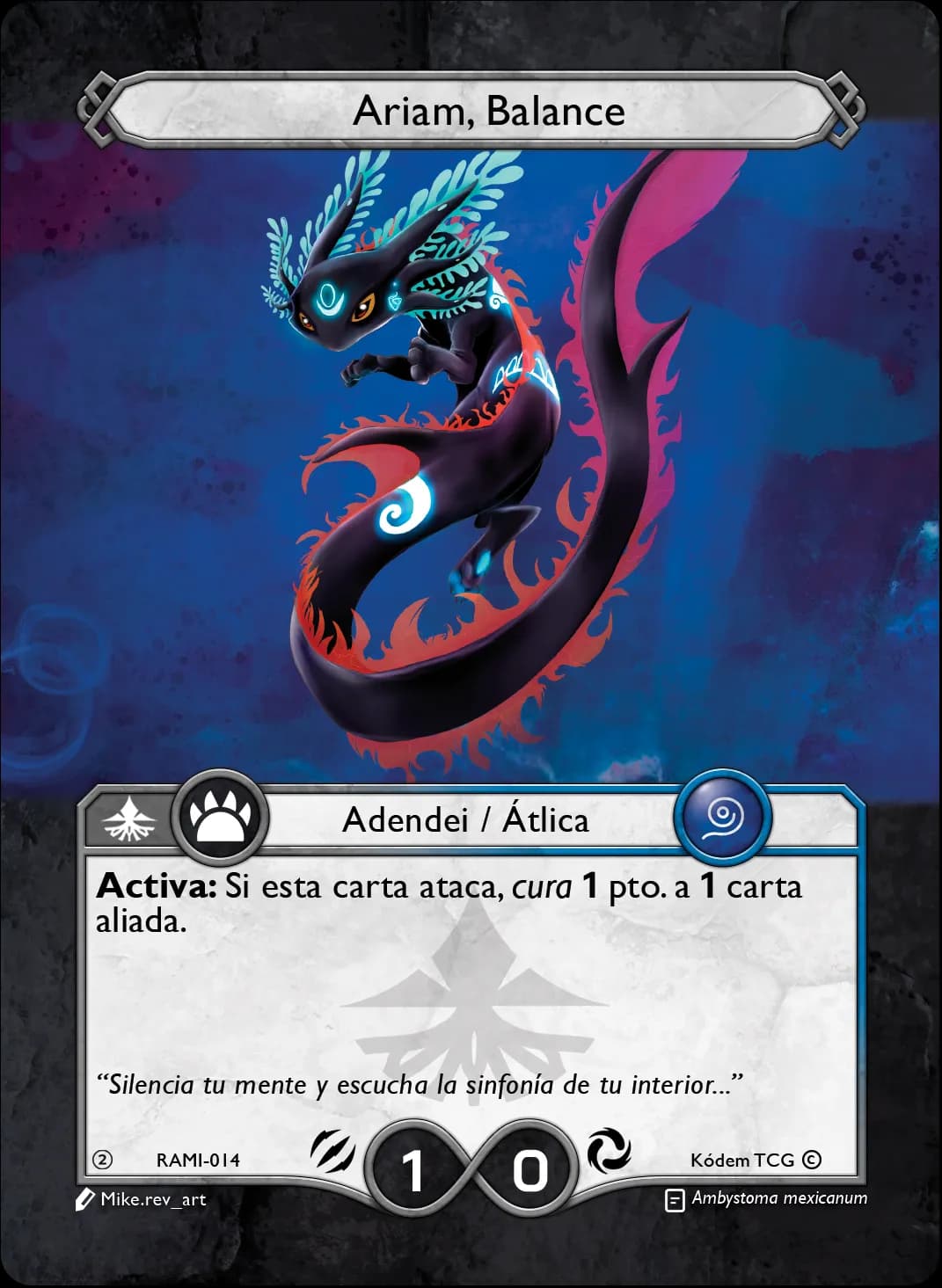 Ariam, Balance