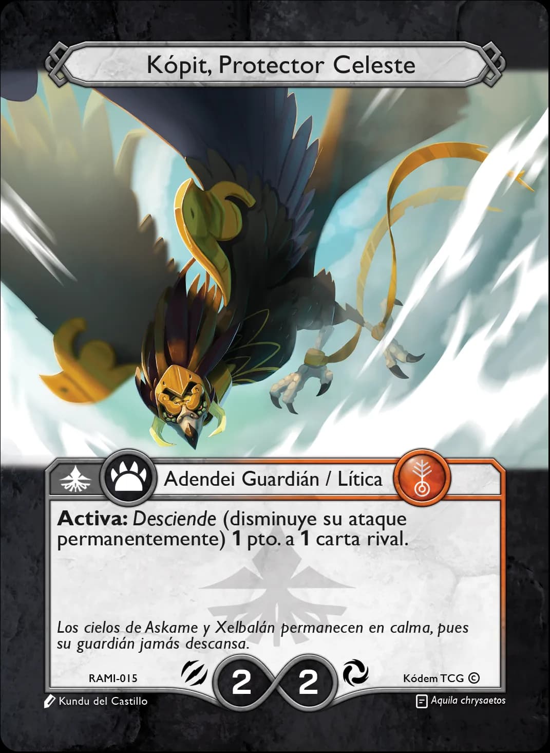 Kopit, Protector Celeste