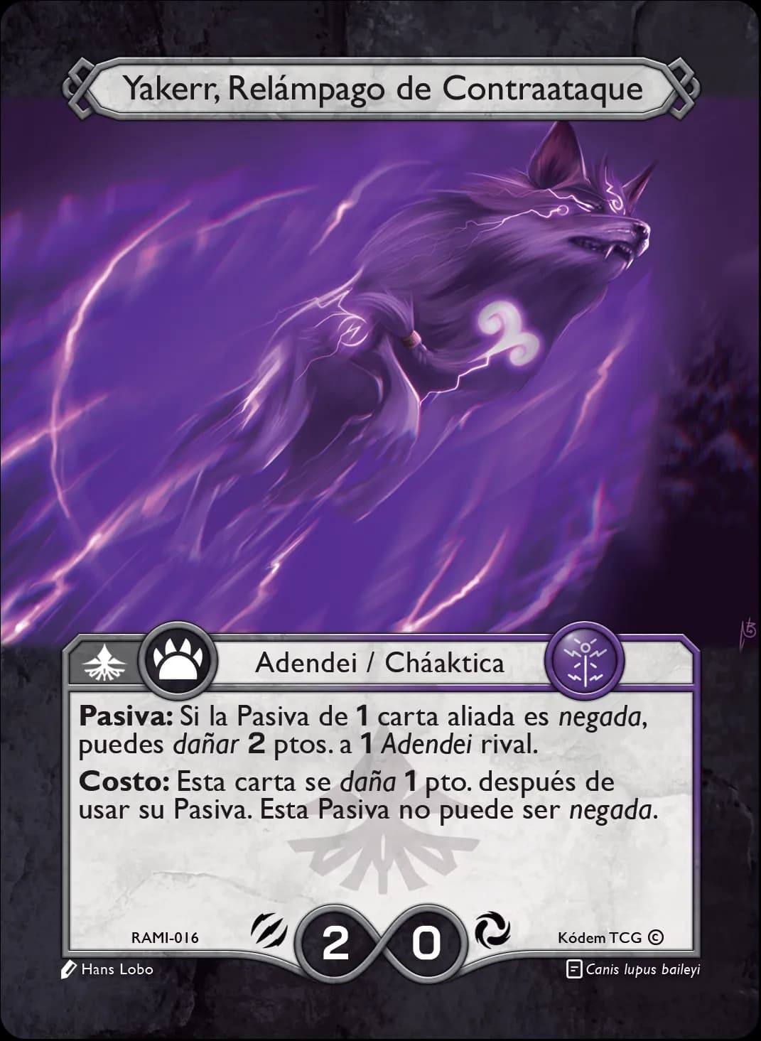 Yakerr, Relampago de Contraataque