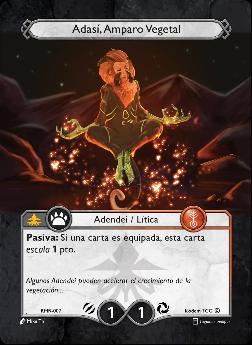 Adasi, Amparo Vegetal