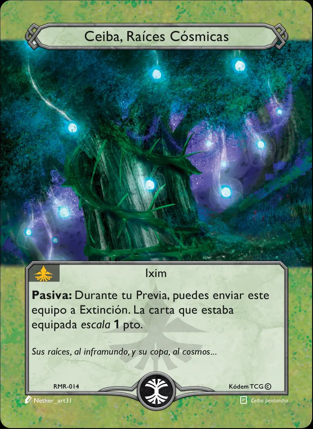 Ceiba, Raices Cosmicas