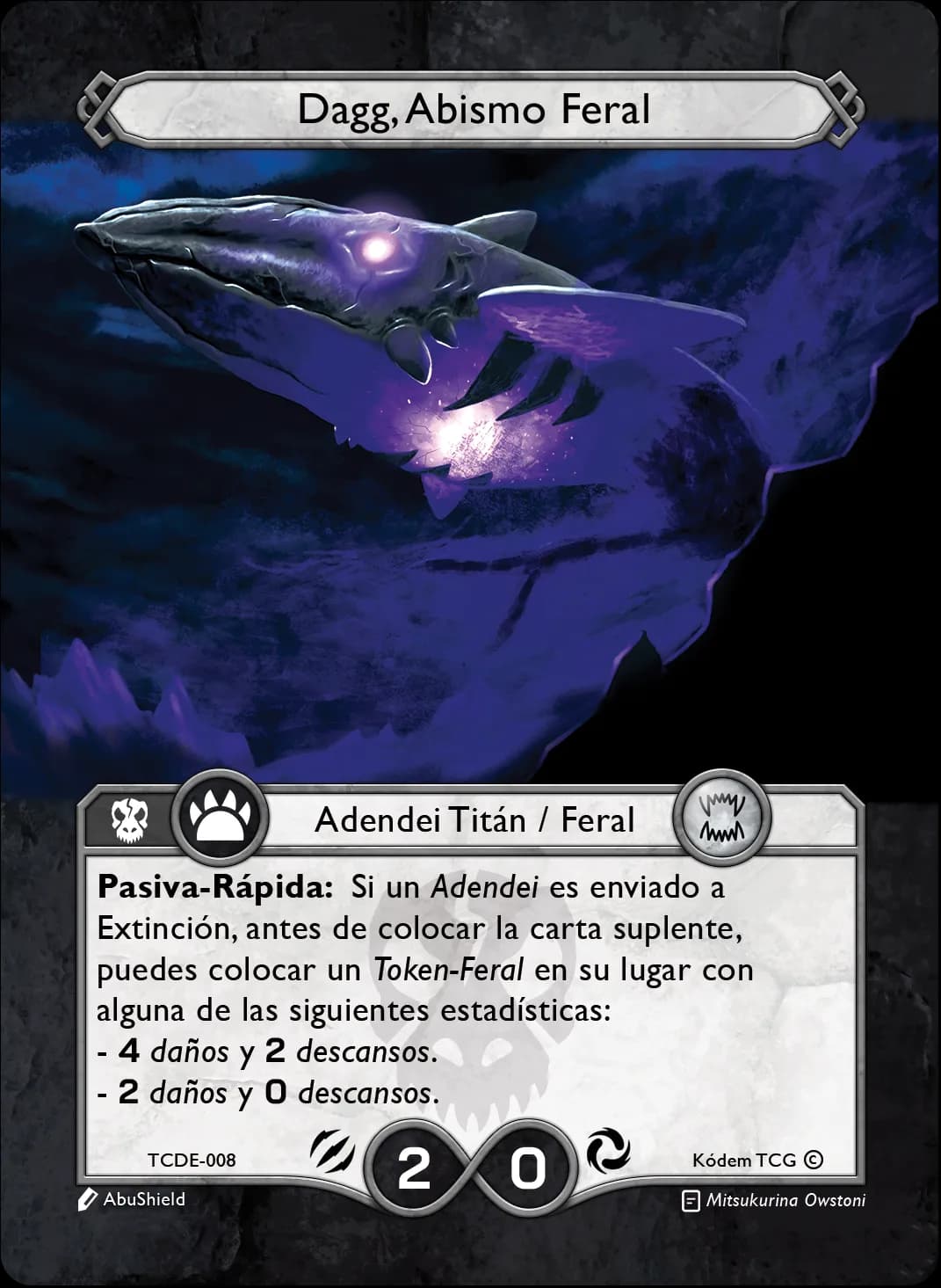 Dagg, Abismo Feral