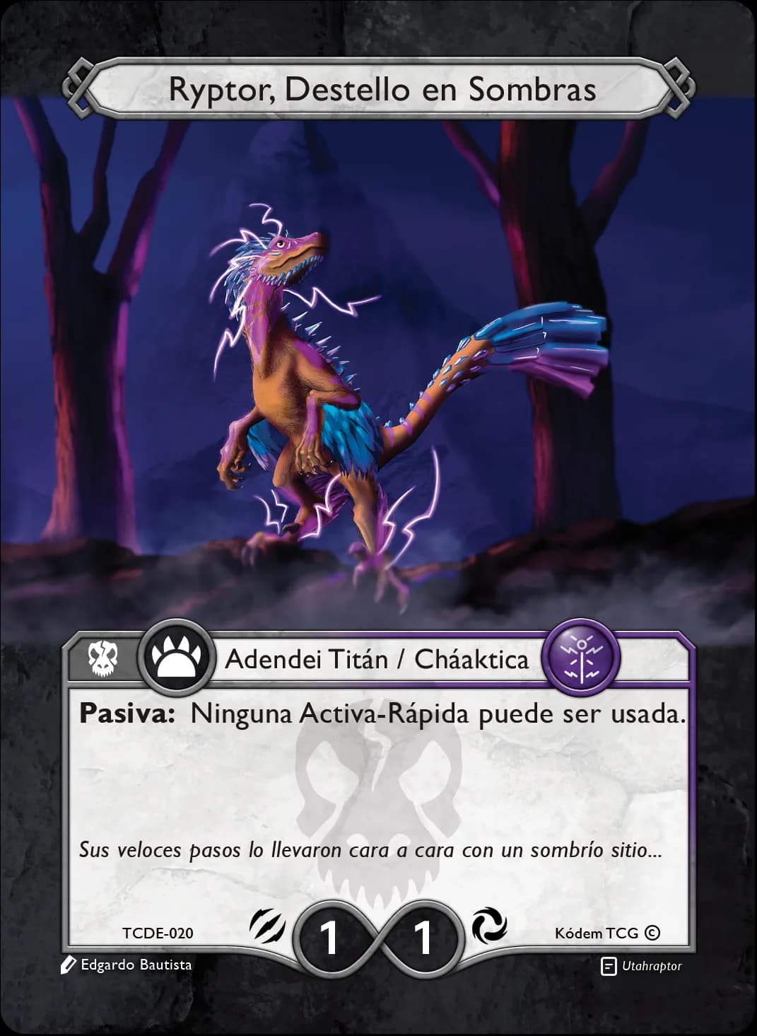 Ryptor, Destello en Sombras