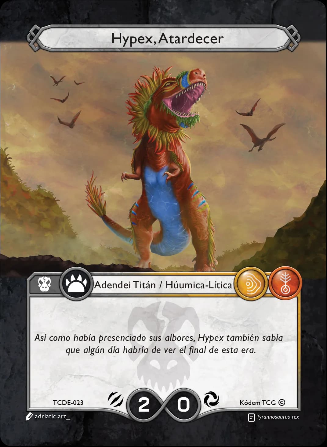 Hypex, Atardecer